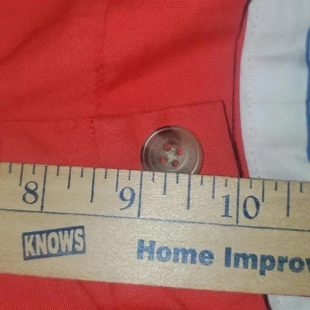 Vineyard Vines Breaker Pants Mens 32x32 Lobster Reef Stretch Mid Rise Preppy - Picture 13 of 14